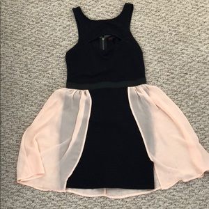 Black cocktail dress